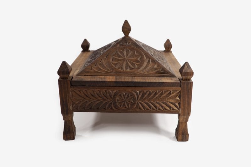 Walnut Wood Nuristani Box