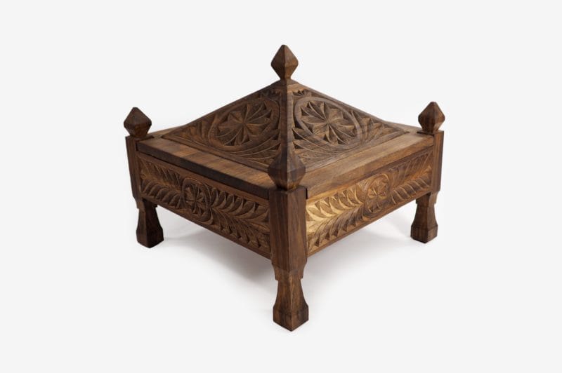 Walnut Wood Nuristani Box - Image 4