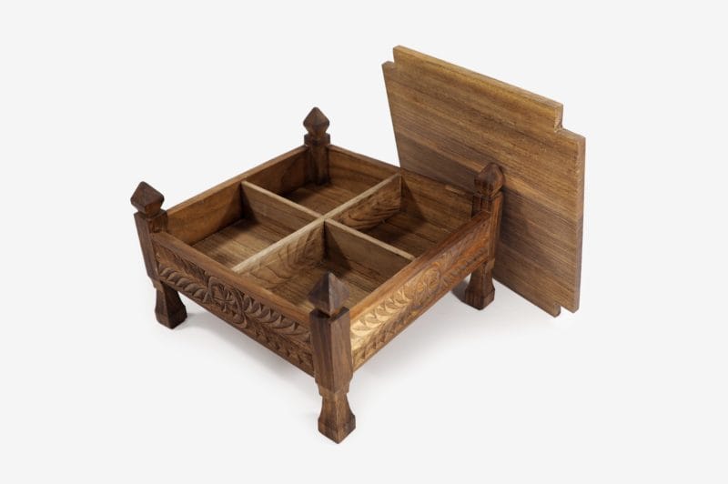 Walnut Wood Nuristani Box - Image 5