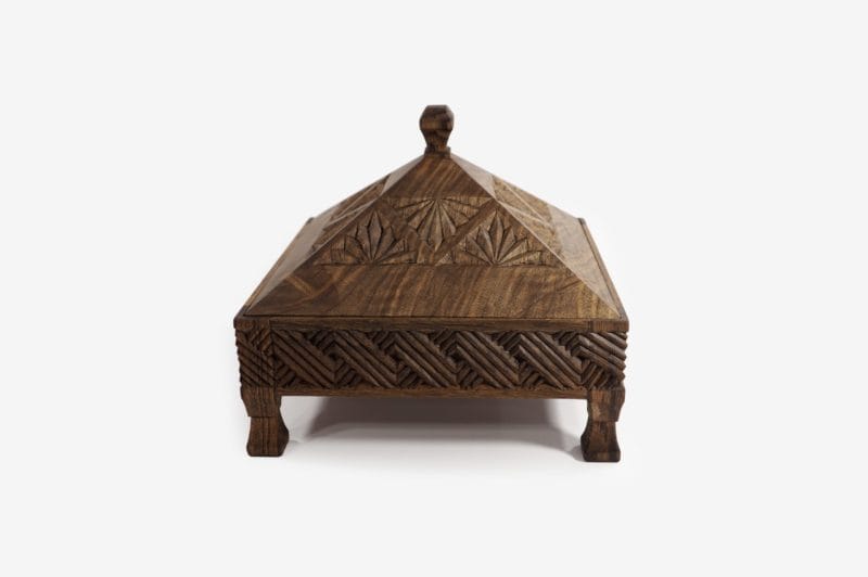 Walnut Wood Nuristani Box - Image 4