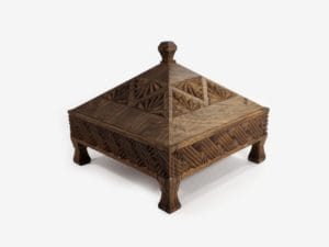 Walnut Wood Nuristani Box