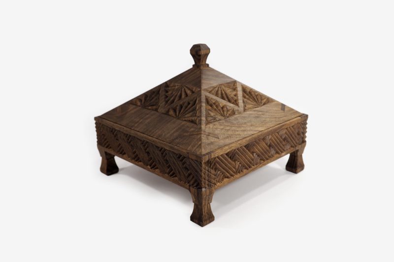 Walnut Wood Nuristani Box