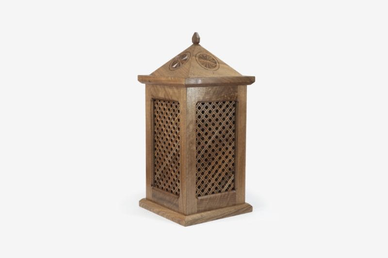Small Walnut Wood Lamp - Image 3