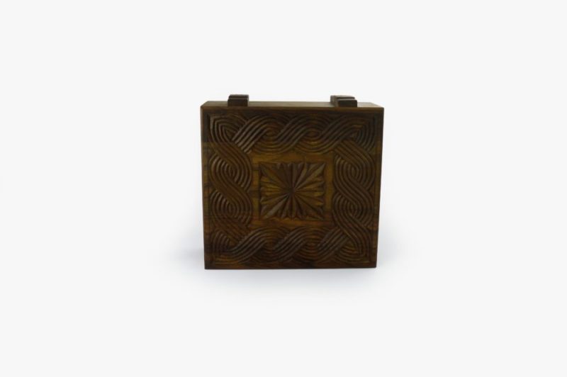 Walnut Wood Six Sections Tea Box - Image 5