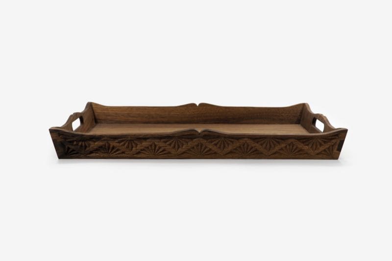Large Walnut Wood Tray - Image 2