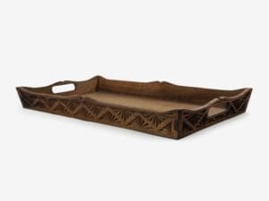 Large Walnut Wood Tray