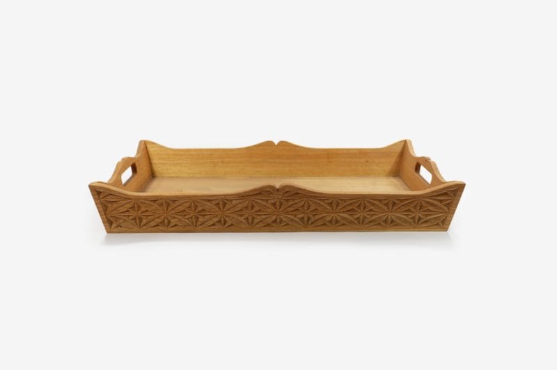 Small Mulberry Wood Tray - Image 2