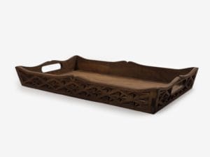 Small Walnut Wood Tray