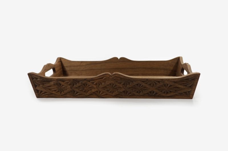Small Walnut Wood Tray - Image 2