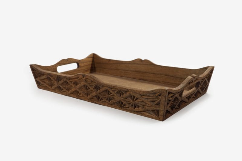 Small Walnut Wood Tray - Image 3