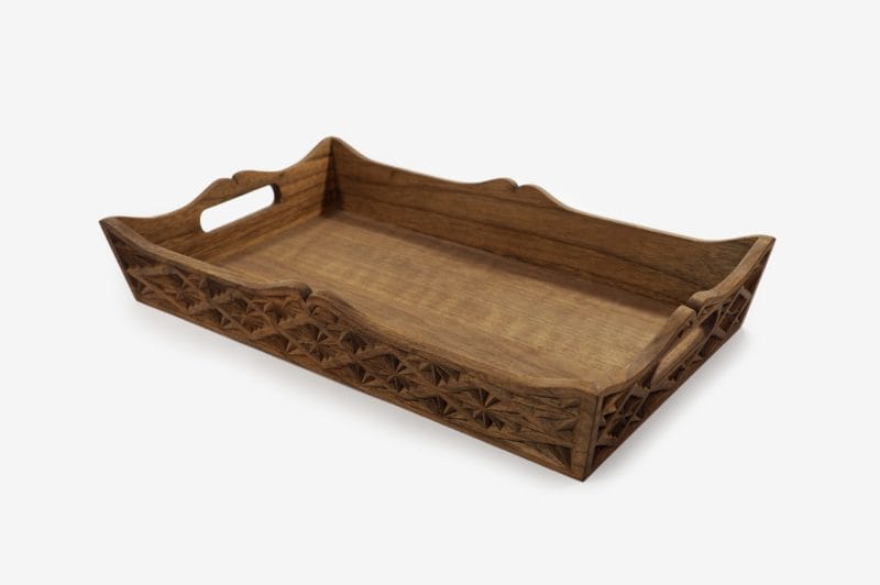 Small Walnut Wood Tray