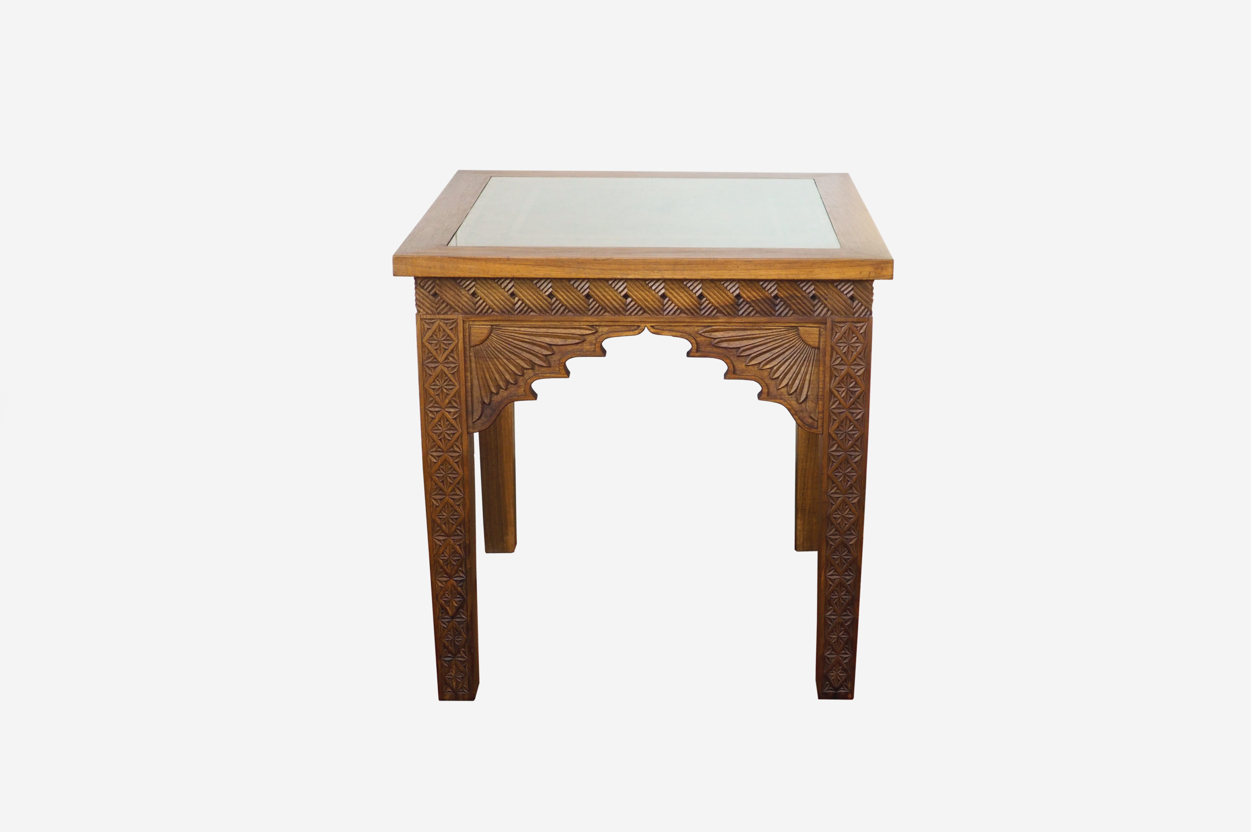 Walnut Wood Table without Drawer - Image 5