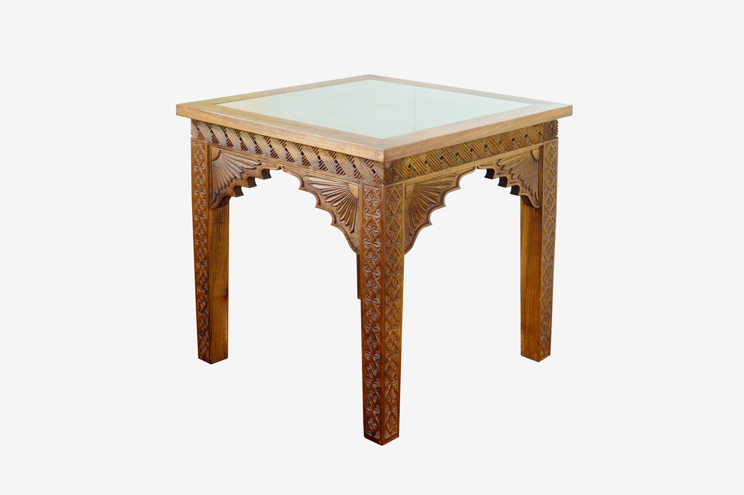 Walnut Wood Table without Drawer - Image 4