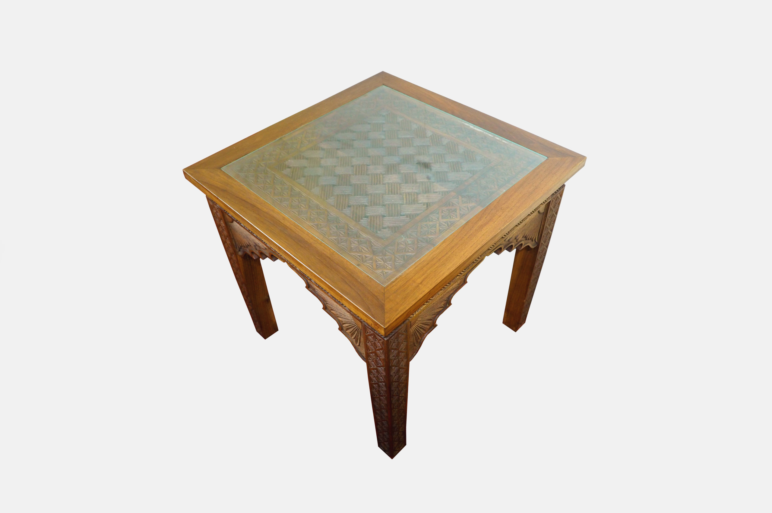 Walnut Wood Table without Drawer - Image 3