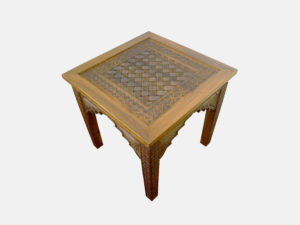Walnut Wood Table without Drawer