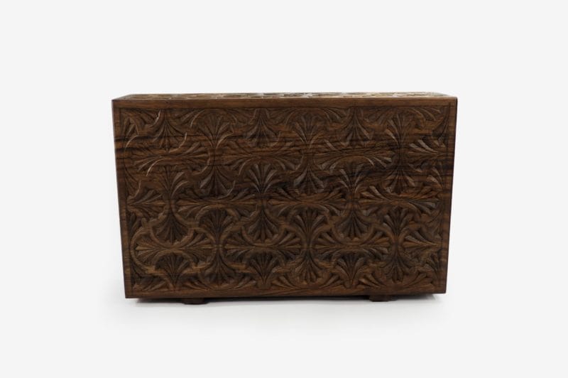 Walnut Wood 10 Sections Tea Box - Image 6
