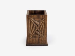 Walnut Wood Pencil Holder