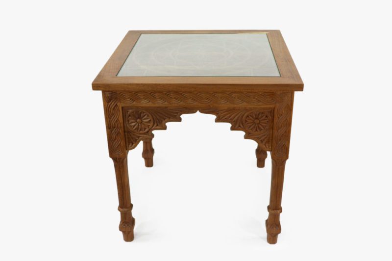 Mulberry Wood Table without Drawer - Image 2