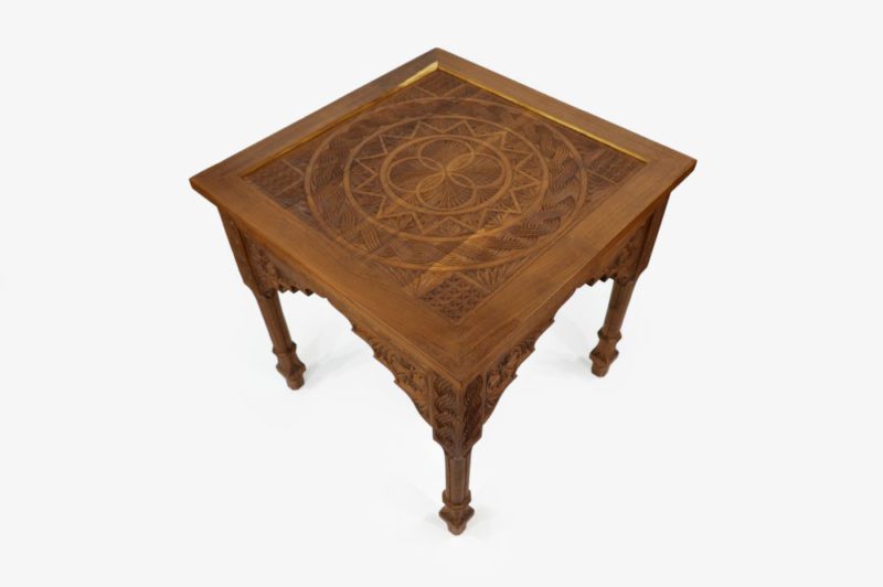 Mulberry Wood Table without Drawer