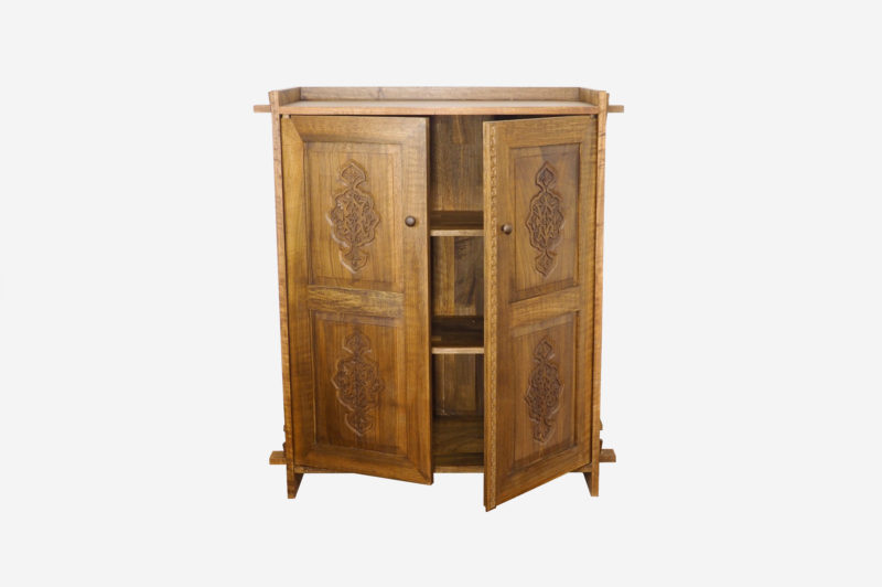 Walnut Wood Small Cabinet - Image 5