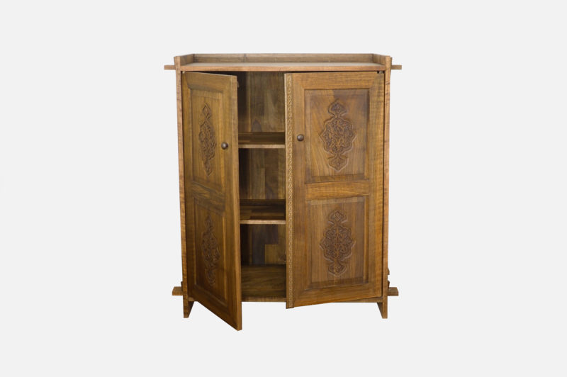Walnut Wood Small Cabinet - Image 4