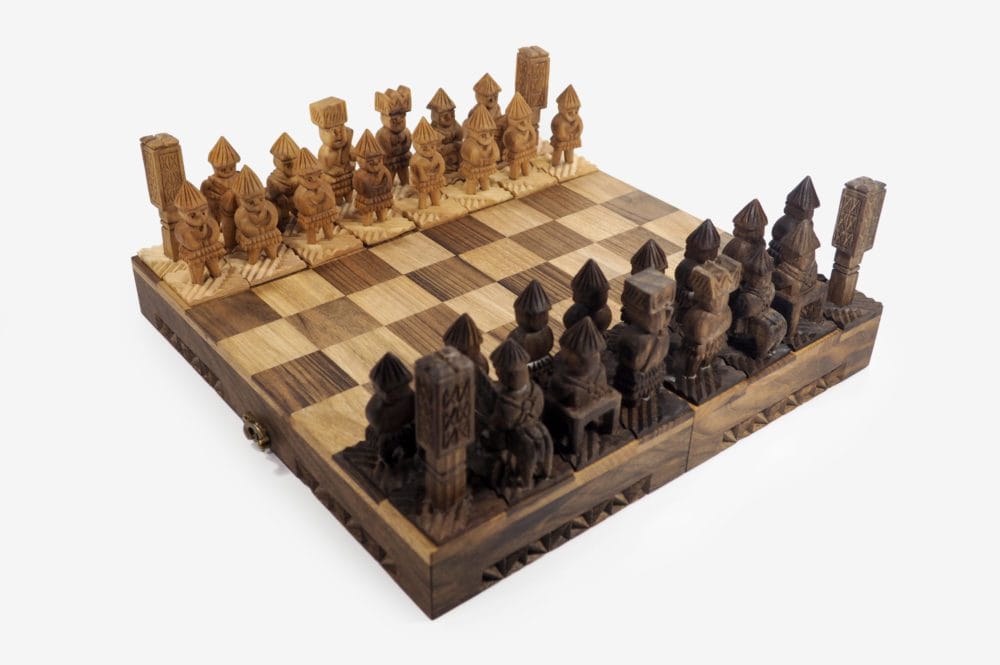 Wooden Chess Board Set - Image 5