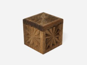 5 x 5 cm Walnut Wood Gift Box