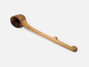 Medium Walnut Wood Pot Spoon