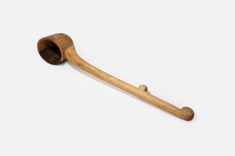 Medium Walnut Wood Pot Spoon