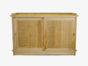 Large Cypress Storage Cabinet