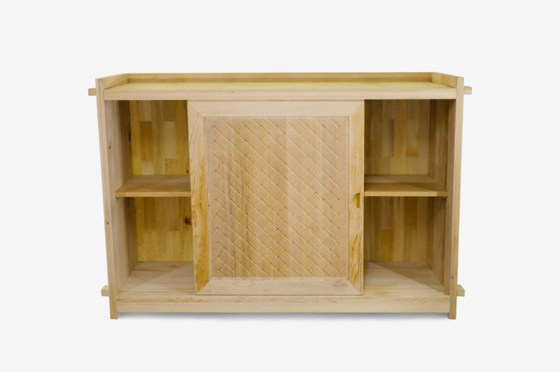 Large Cypress Storage Cabinet - Image 4