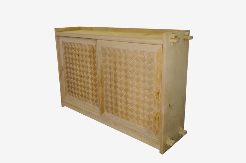 Large Cypress Storage Cabinet - Image 3