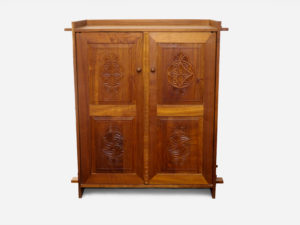 Small Mulbery Wood Storage Cabinet