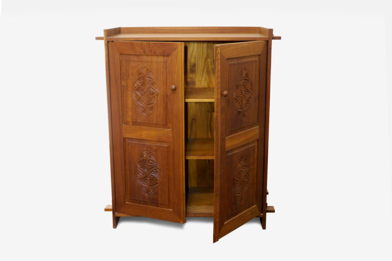 Small Mulbery Wood Storage Cabinet - Image 3
