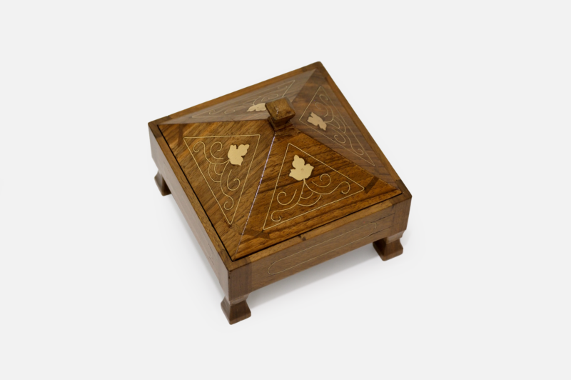 Walnut Wood Nuristani Box - Image 5