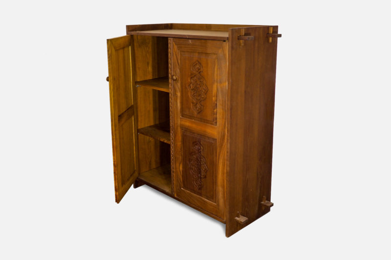 Small Mulberry Wood Storage Cabinet - Image 2
