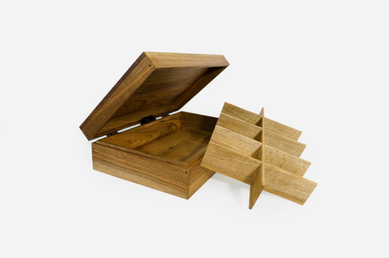 Walnut Wood Multi-Purpose Storage Box - Image 3
