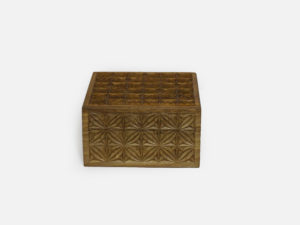 Vintage Afghan Carved Box