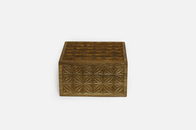 Vintage Afghan Carved Box - Image 2
