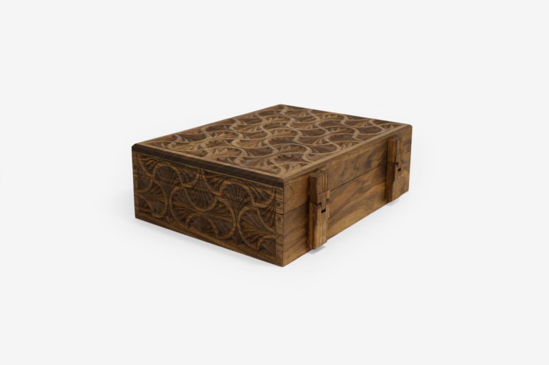 Walnut Wood Multi-Storage Box - Image 6