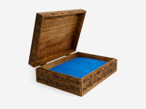 Walnut Wood Multi-Storage Box