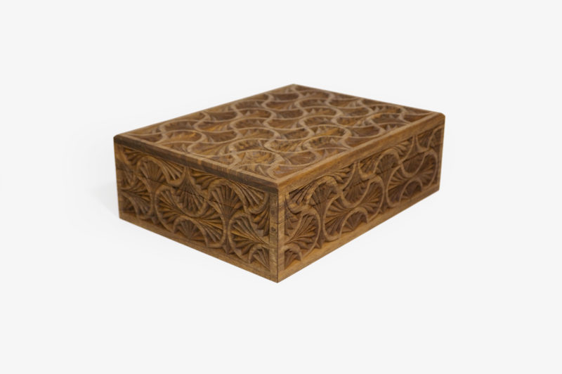 Walnut Wood Multi-Storage Box - Image 7