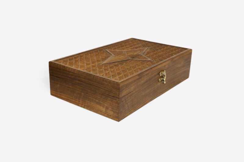 Walnut Wood Multi-Purpose Storage Box - Image 7
