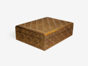 Walnut Wood Eight Sections Tea Box