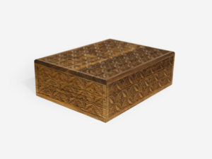 Walnut Wood Eight Sections Tea Box