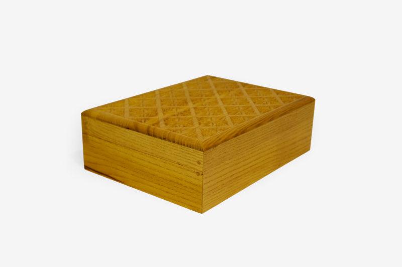 Mulberry Wood Eight Sections Tea Box - Image 5