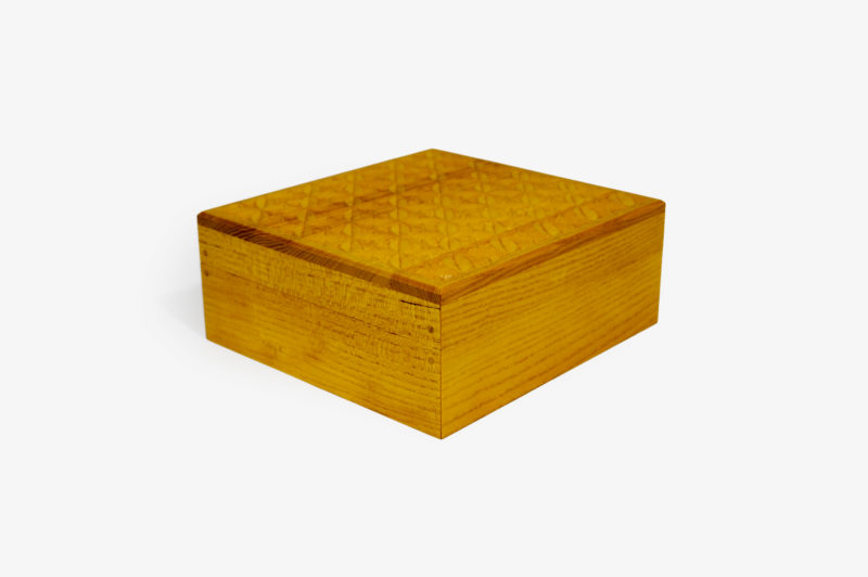 Mulberry Wood Six Sections Tea Box - Image 5