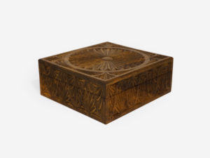 Walnut Wood Six Sections Tea Box