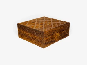 Rosewood Six Sections Tea Box