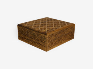 Walnut Wood Six Sections Tea Box